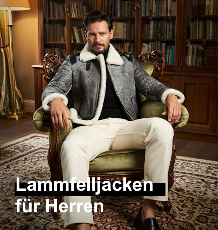 Lammfelljacken für Herren